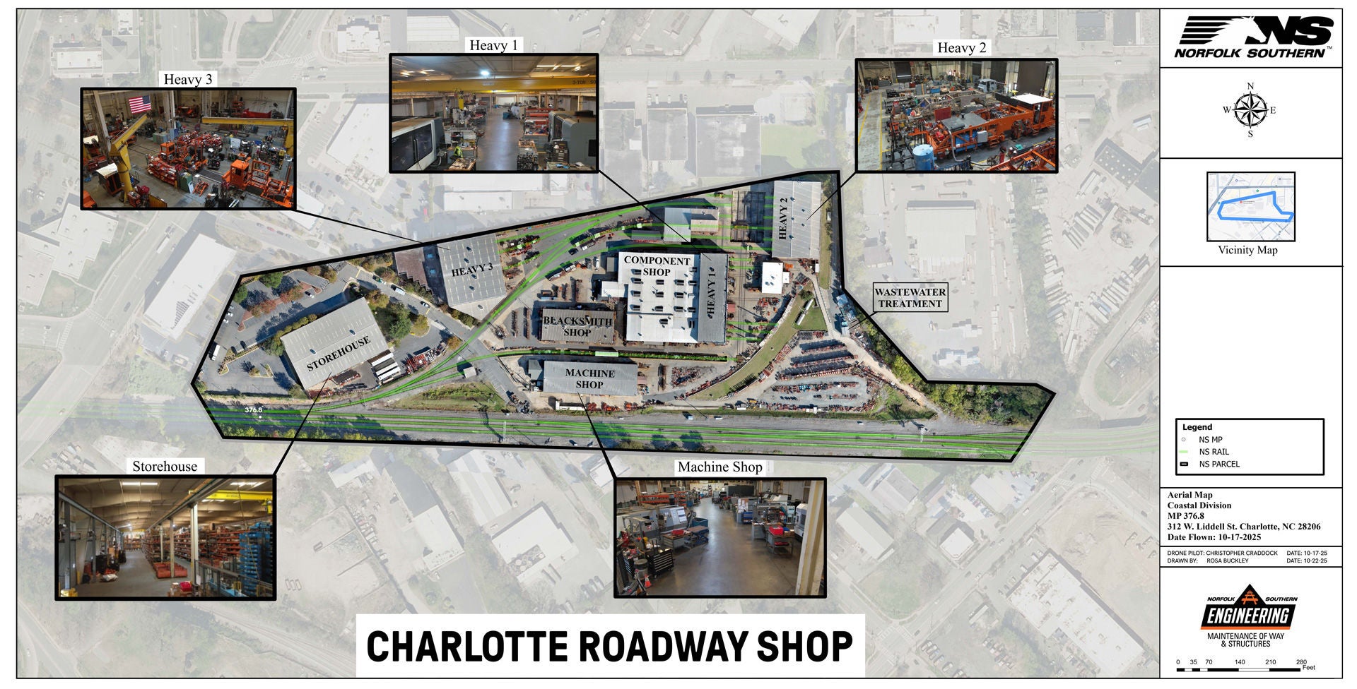 Charlotte Roadway Shop mapping project