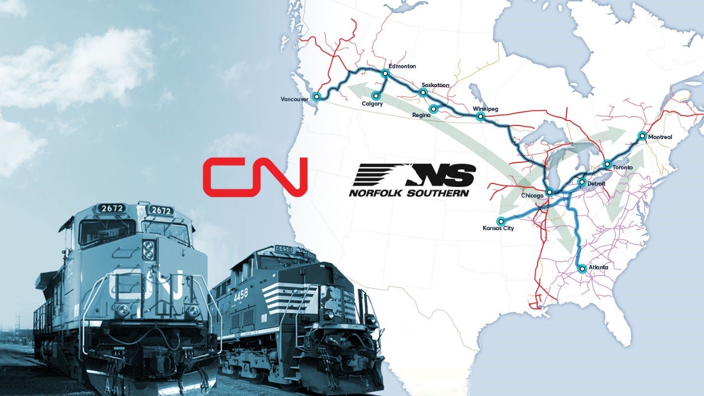 Norfolk Southern and Canadian National Railway now offering new Canadian – U.S. Intermodal service