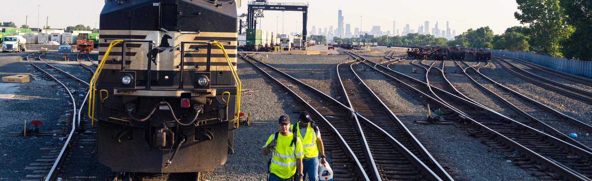Norfolk Southern craftworkers at 47th Street