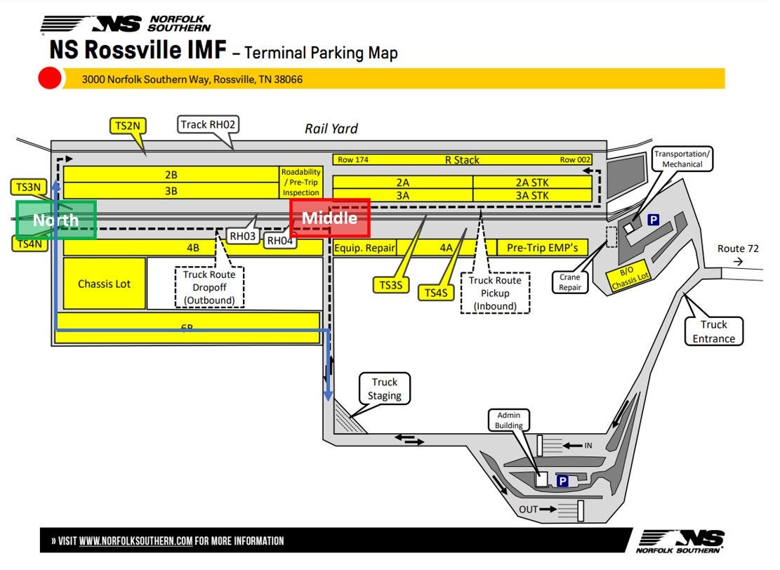 Rossville Lane Changes Feb 1, 2024