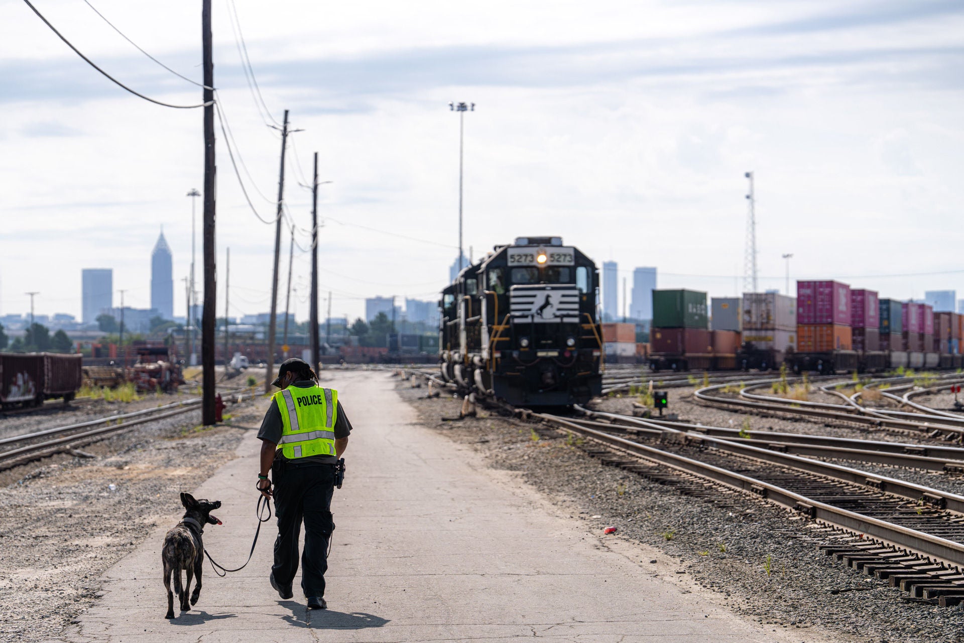 NSPD Special Agent Mckinnor / K9 Thorr - Inman Yard - Atlanta, GA