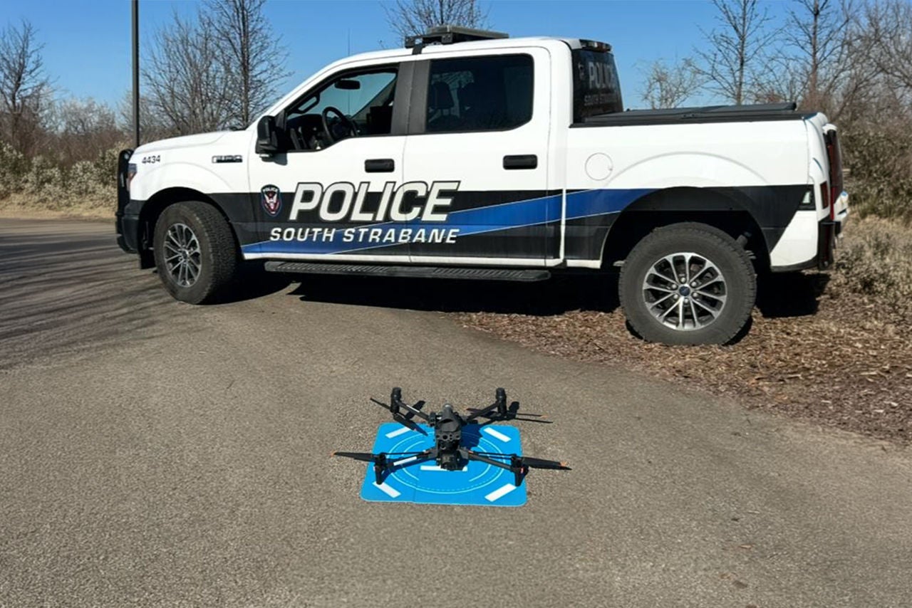 South Strabane PD vehicle and drone