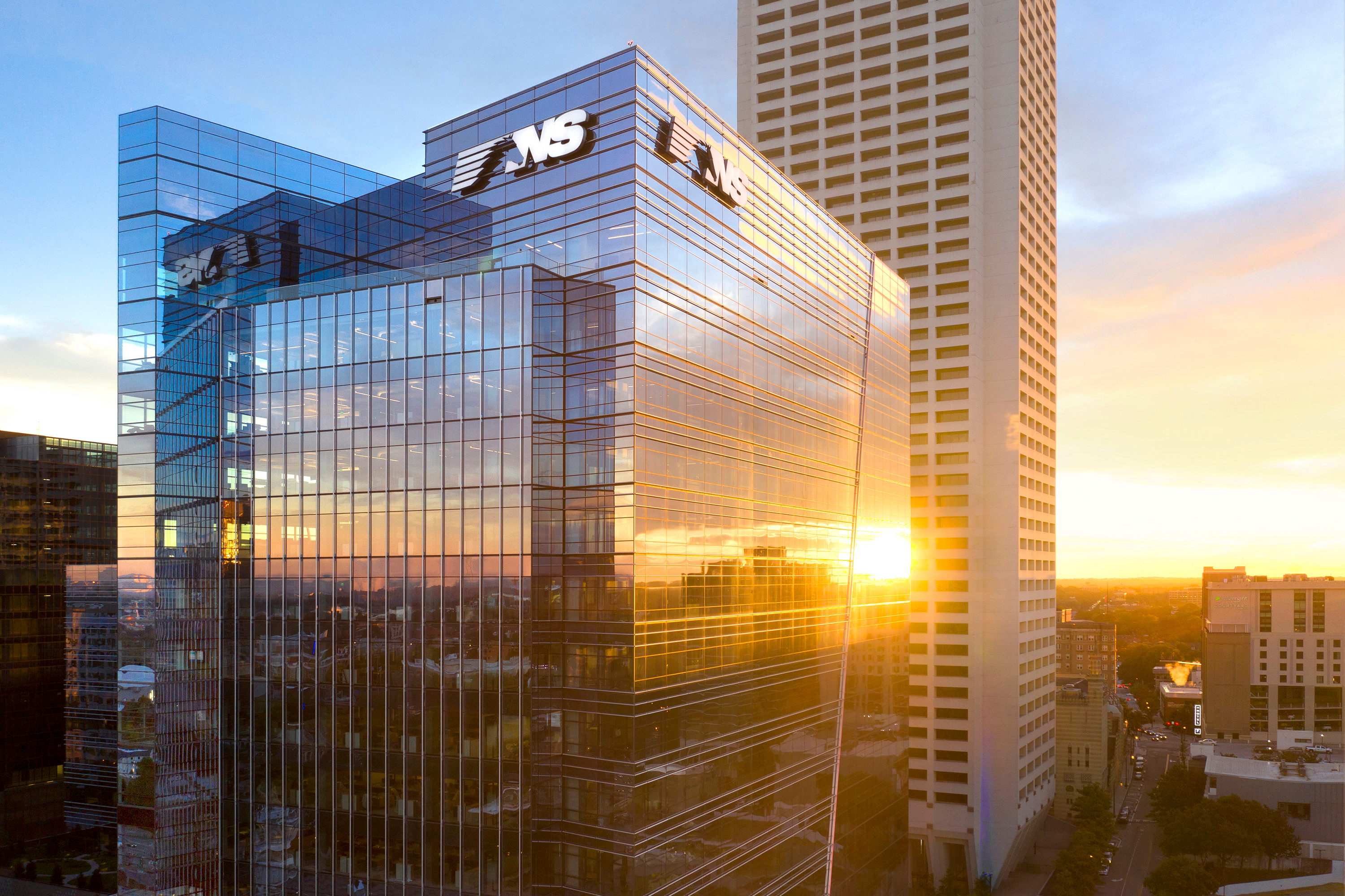Norfolk Southern Corporate Headquarters Building Exterior – South Tower