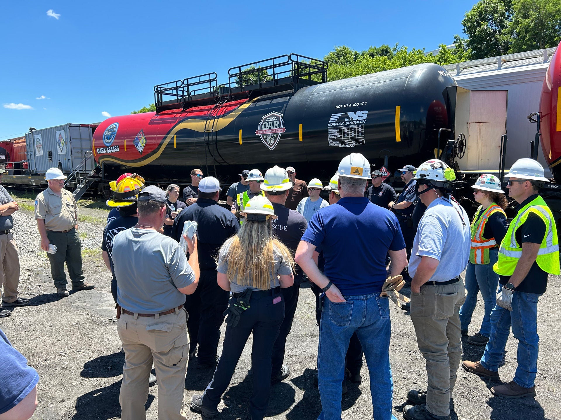 NS Safety Train Radford, Virginia