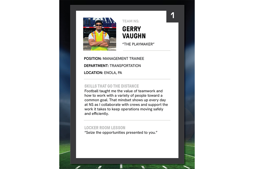 Gerry Vaughn card back