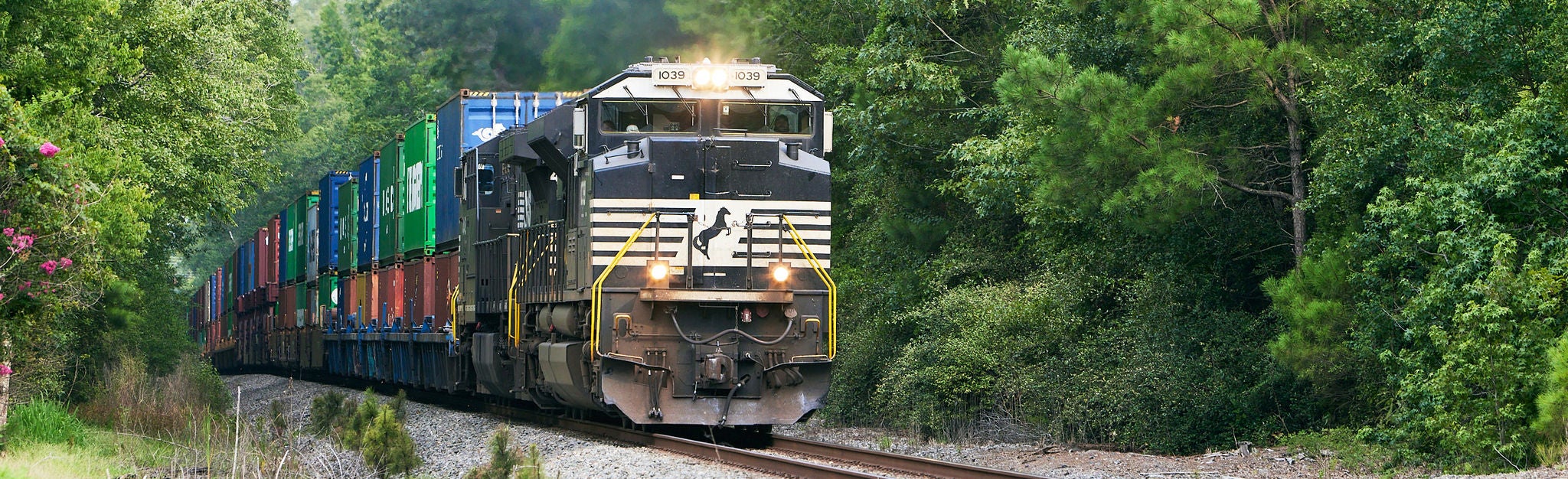 PublicPrivatePartnerships HERO Norfolk Southern train in South Carolina