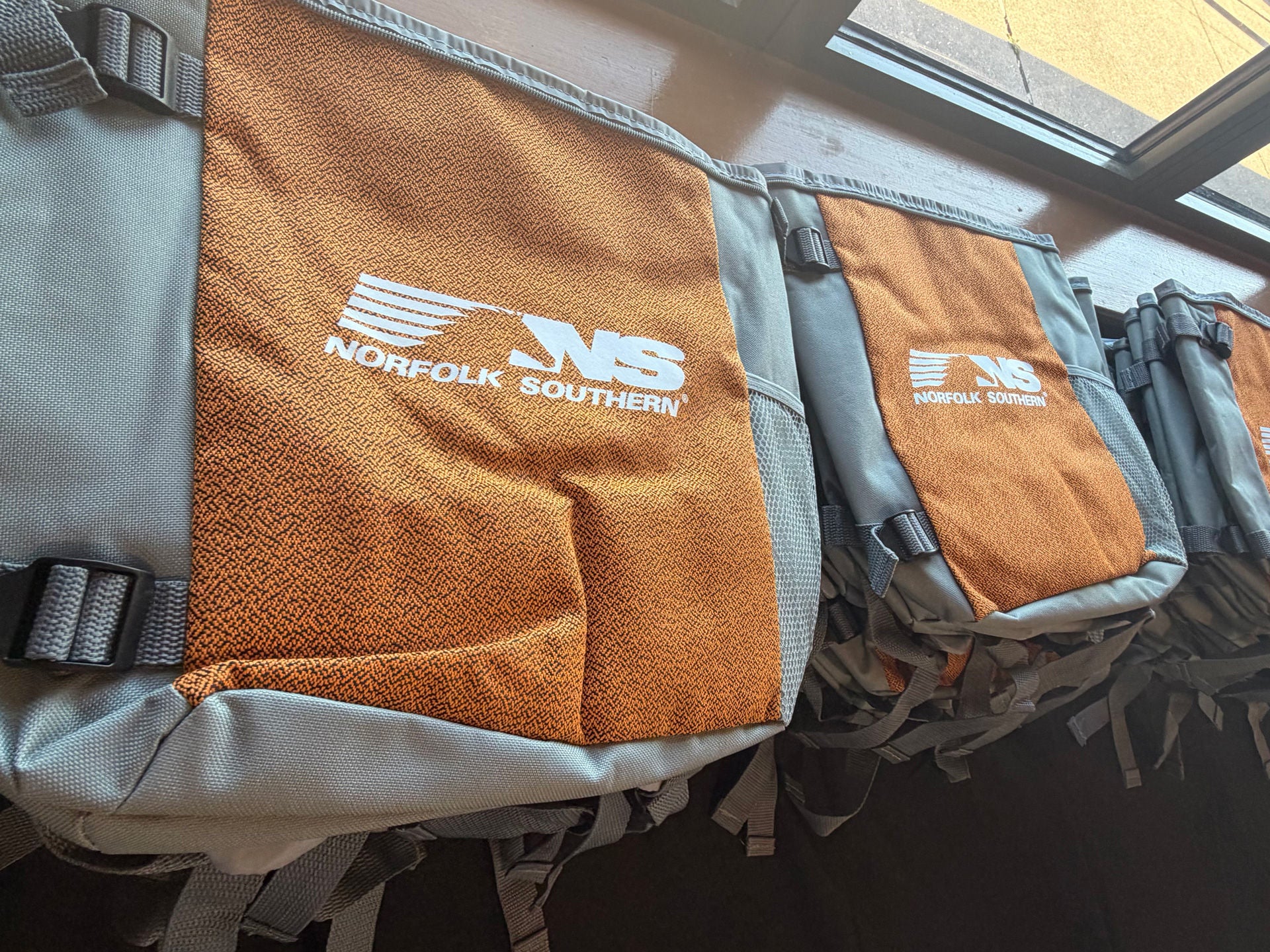 Norfolk Southern branded bags
