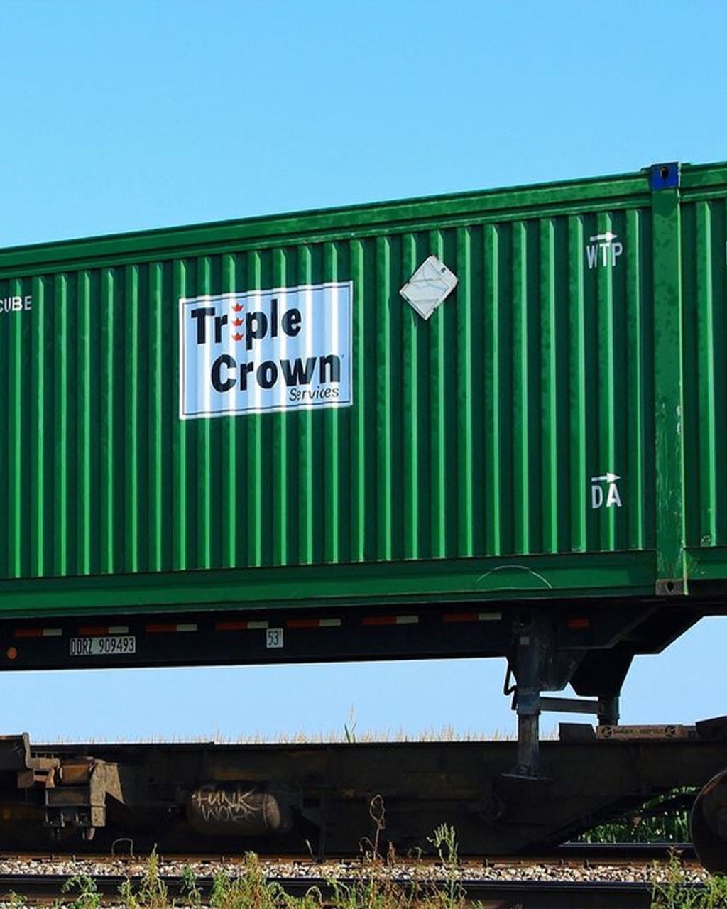 Norfolk Southern First Mile Solution with Triple Crown Service Freight Car