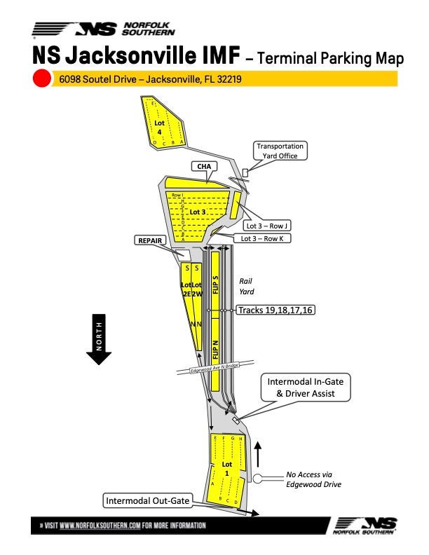 Jacksonville Terminal Map Update