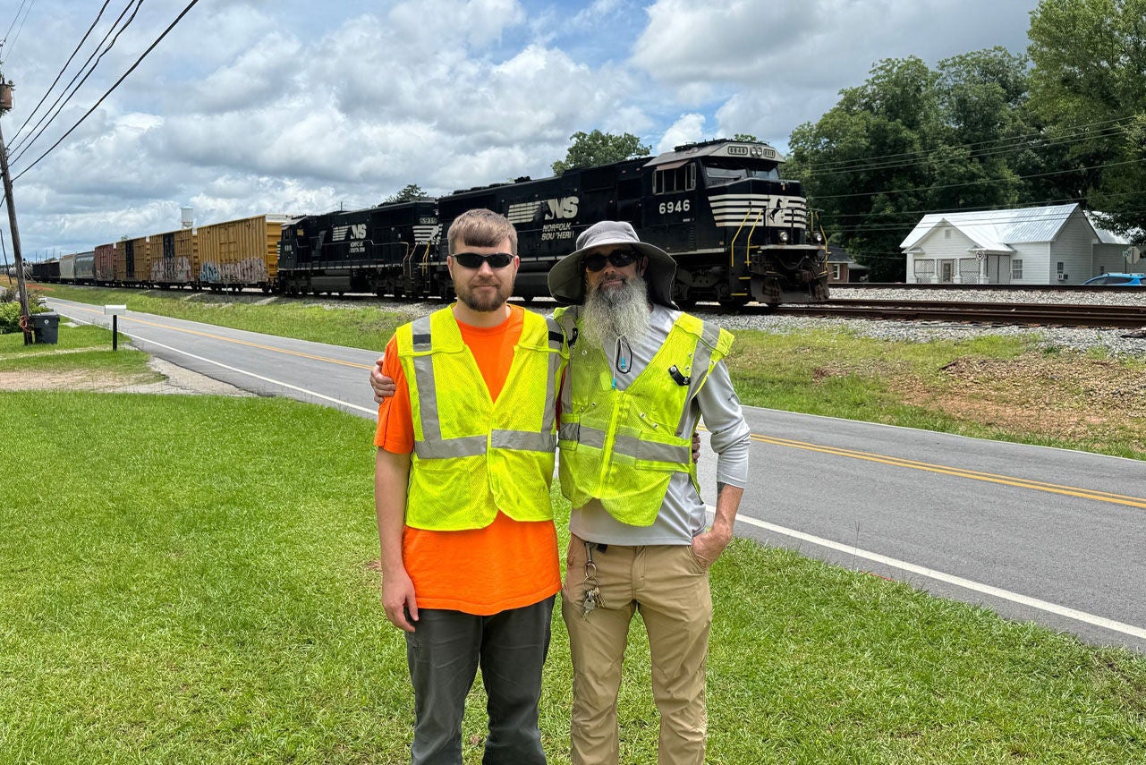 A father-son legacy on the rails