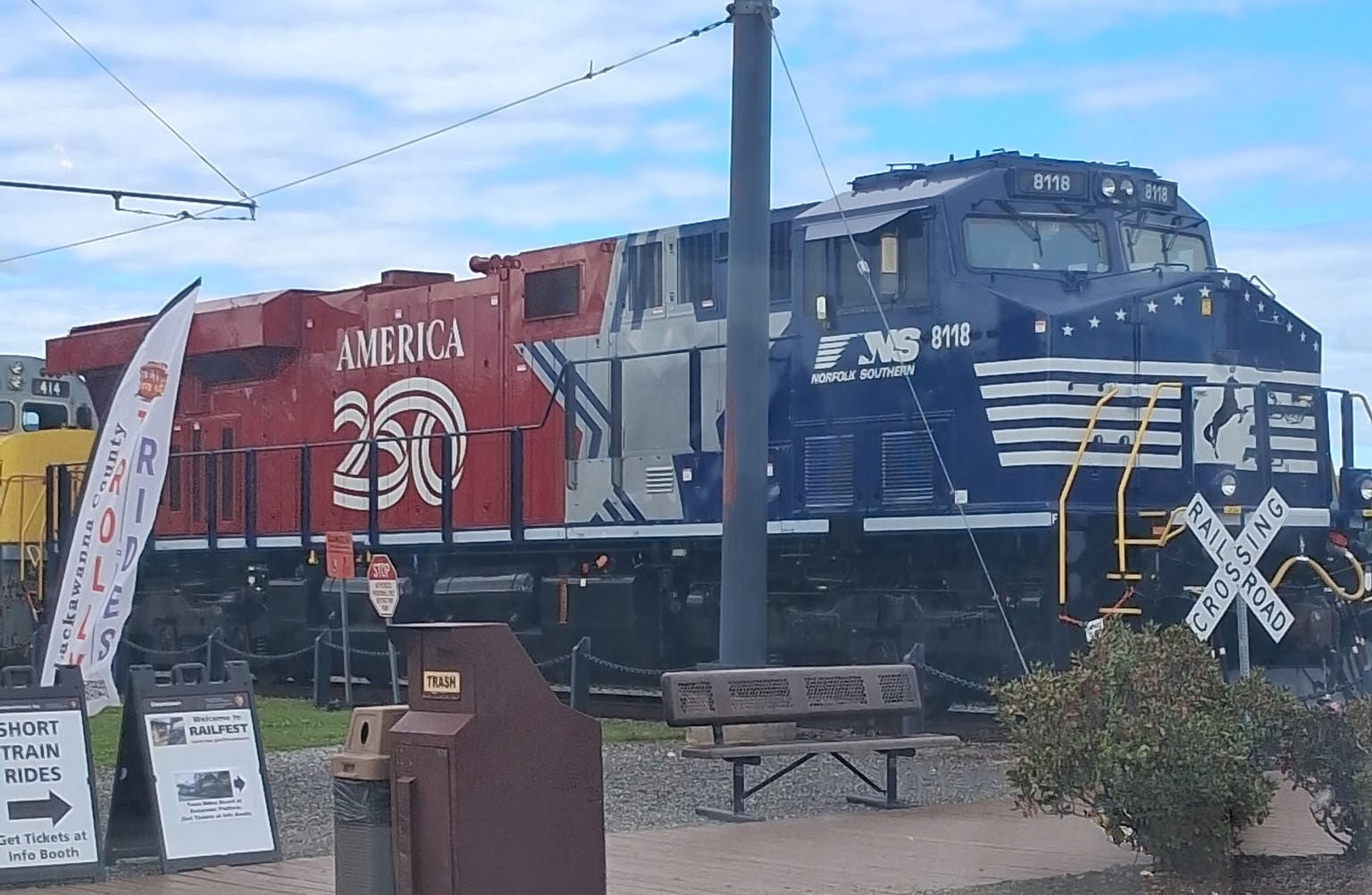Steamtown Railfest header image