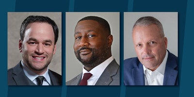 Pictured (left to right): Livingston, Moore, Swindall (PRNewsfoto/Norfolk Southern Corporation)