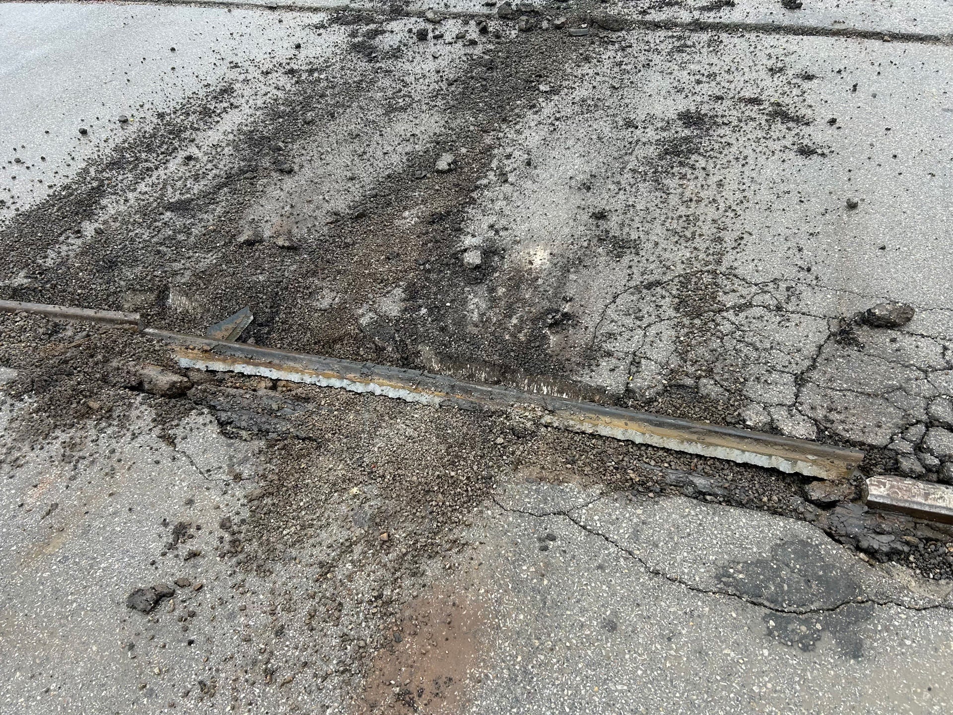 broken rail
