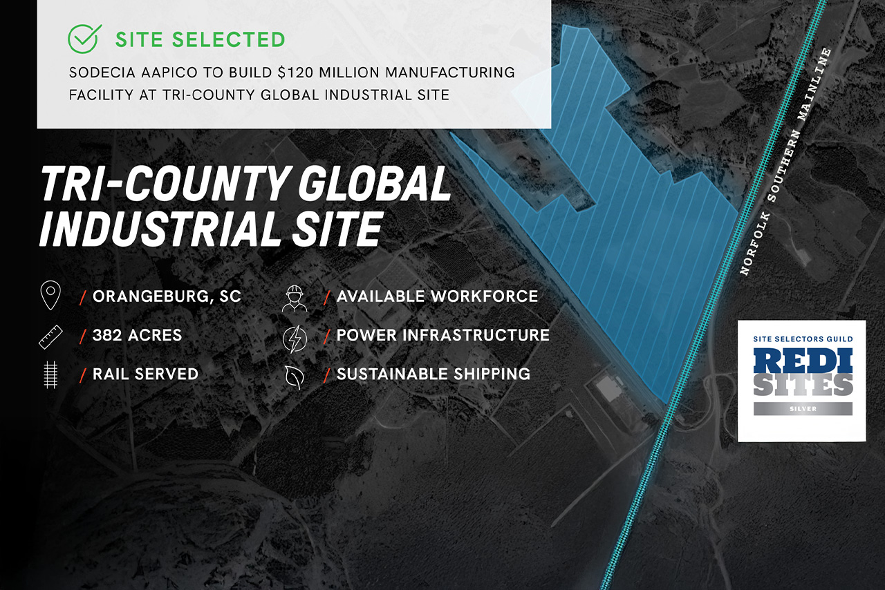 NS-served REDI Site attracts new automotive supplier in South Carolina