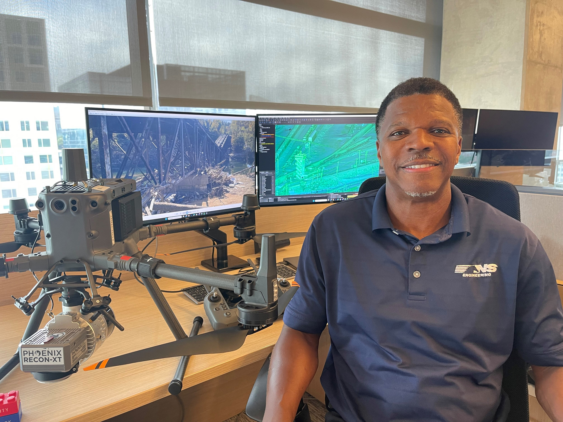 Profile: Meet one of the NS engineers behind LiDAR mapping projects