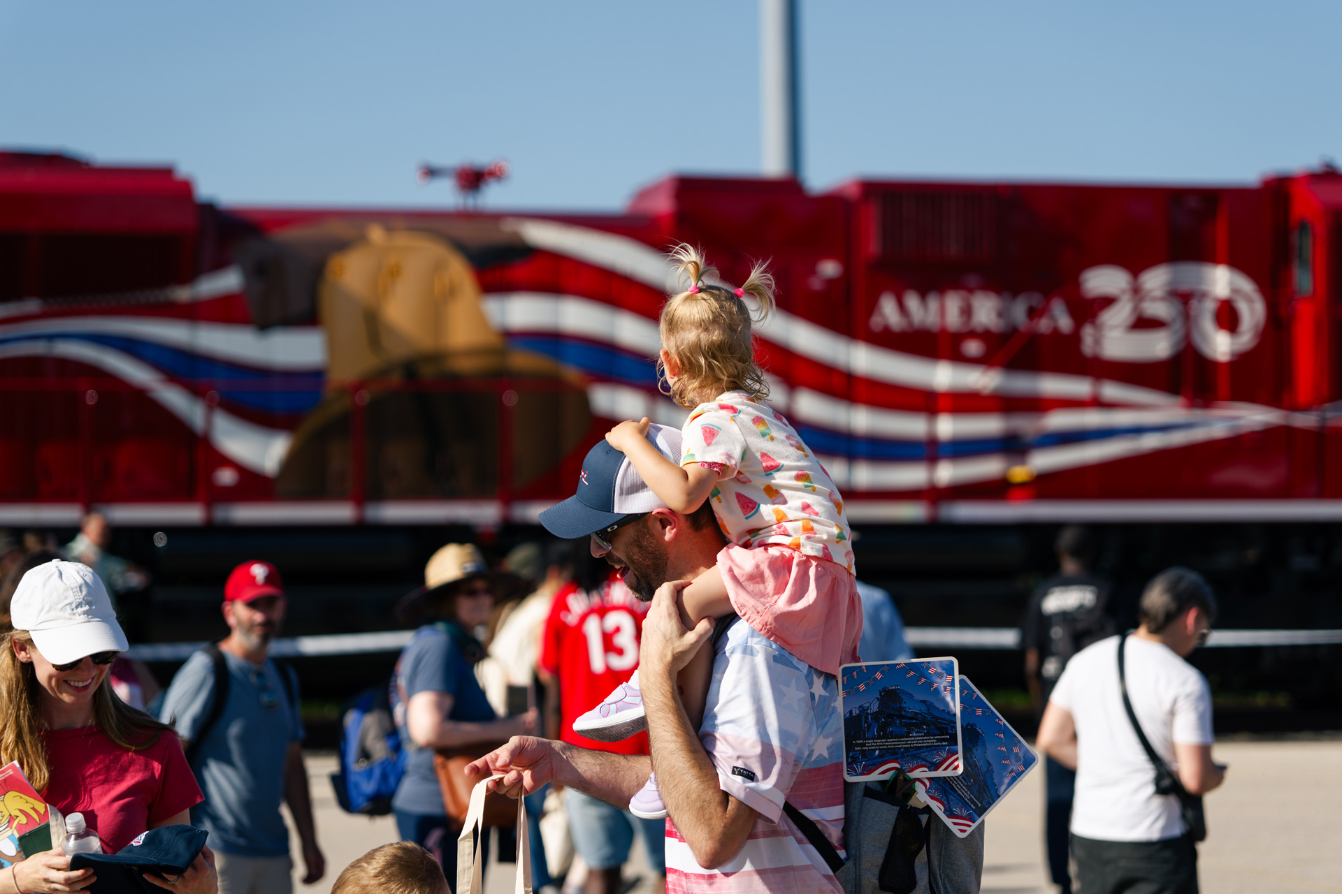 Celebrating Independence Day on the rails in Philadelphia