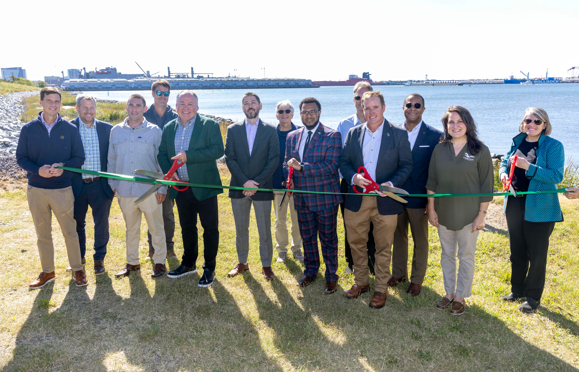 Norfolk Southern celebrates completion of Living Shoreline restoration