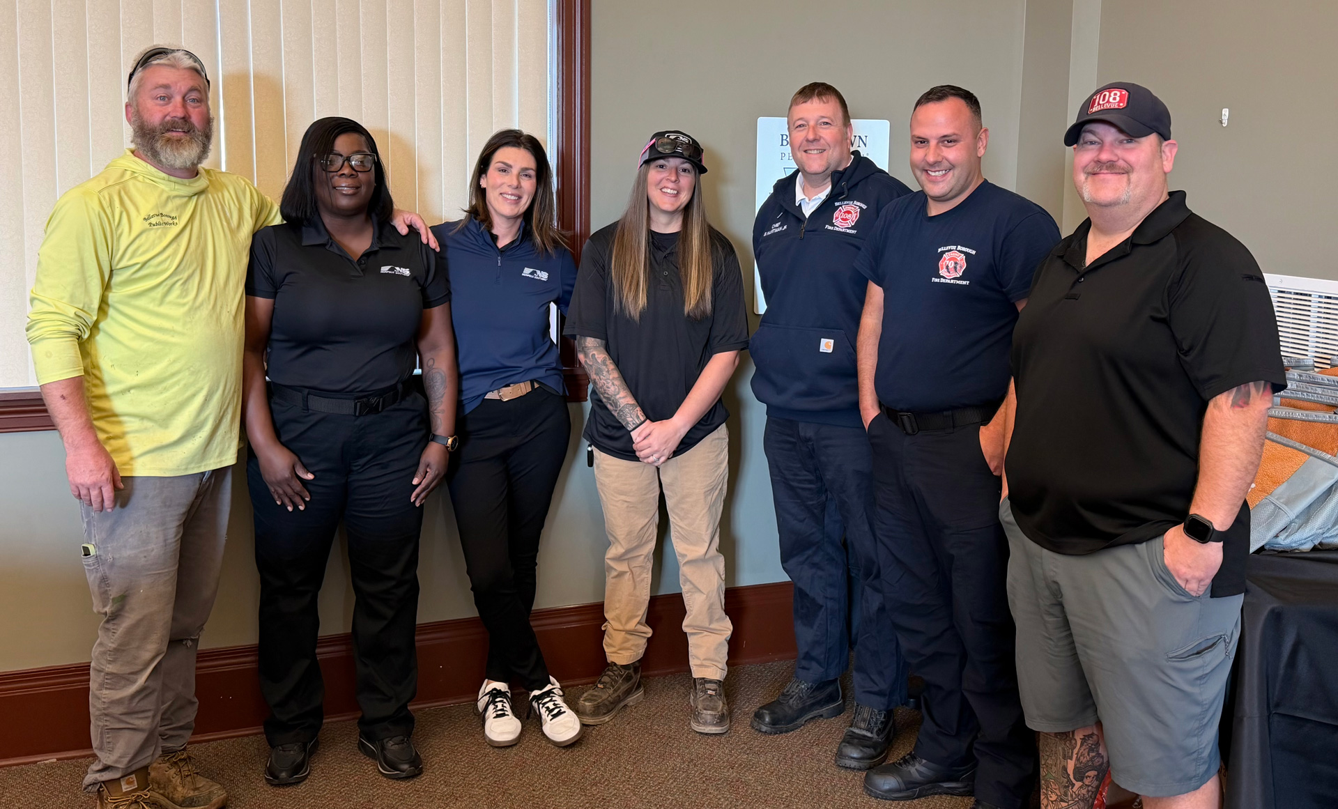 Saying thank you on National First Responders Day