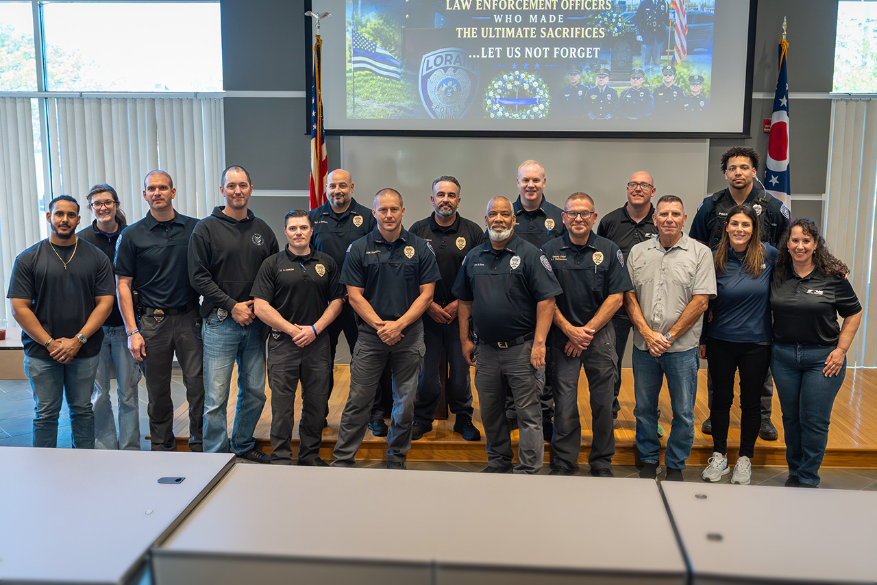 Recognizing law enforcement during National Police Week
