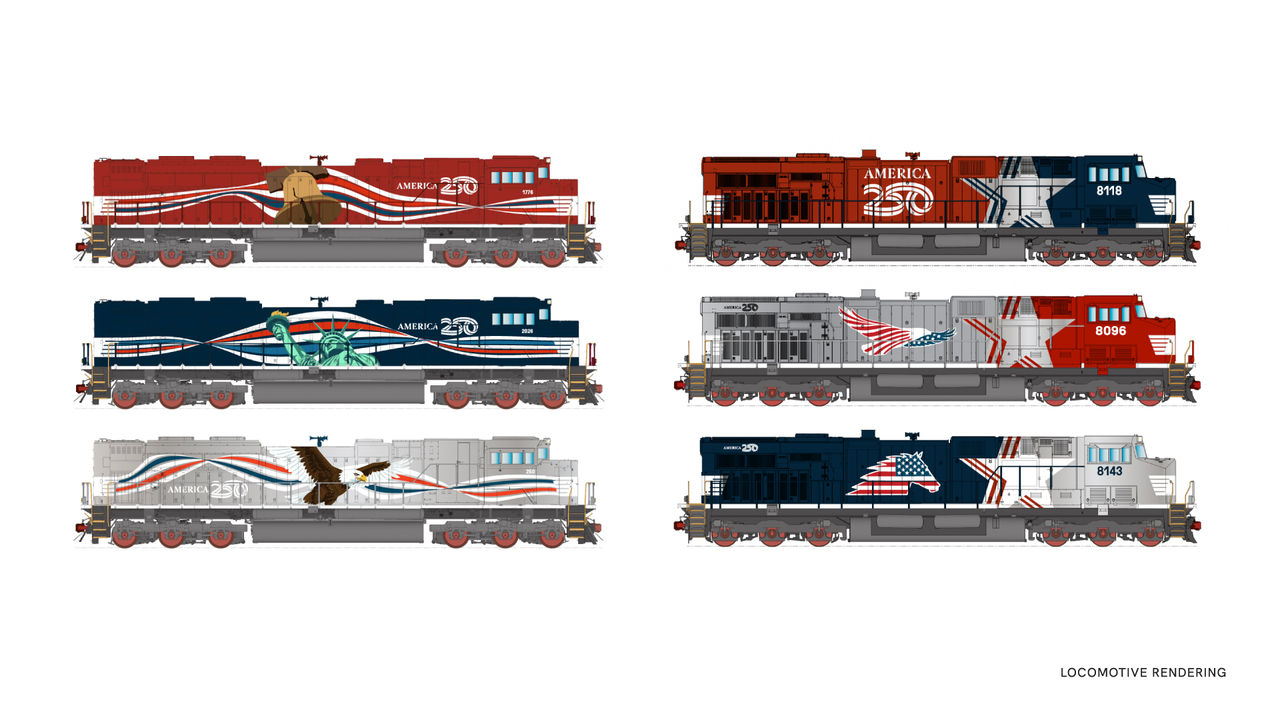 Norfolk Southern Celebrates America's 250th with Commemorative Locomotive Series and Historic "Big Boy" Tour 