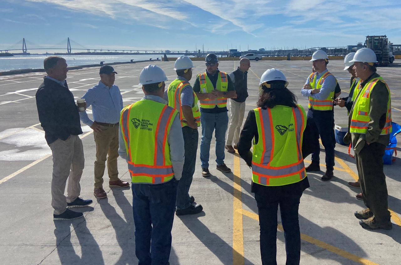 Norfolk Southern President and CEO Alan Shaw Visits South Carolina Ports