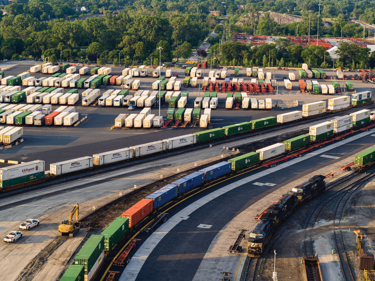 New reservation system brings more predictability to intermodal terminals for better customer service 