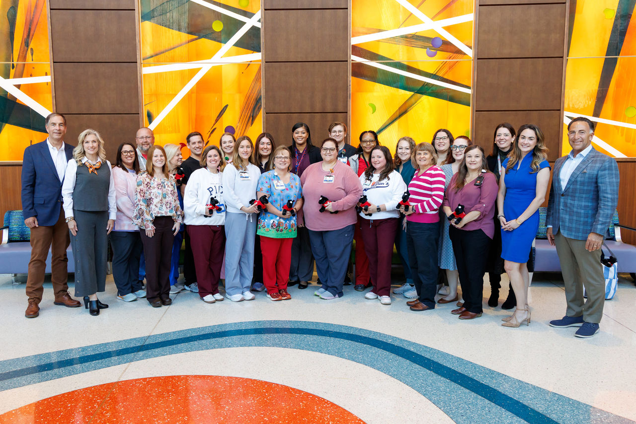 NS and Children's of Alabama group photo