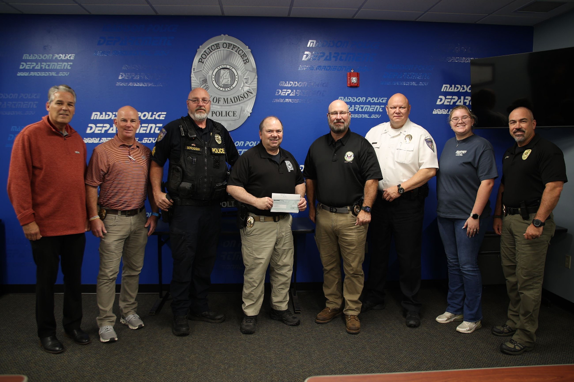 Madison, Alabama Police Department group photo