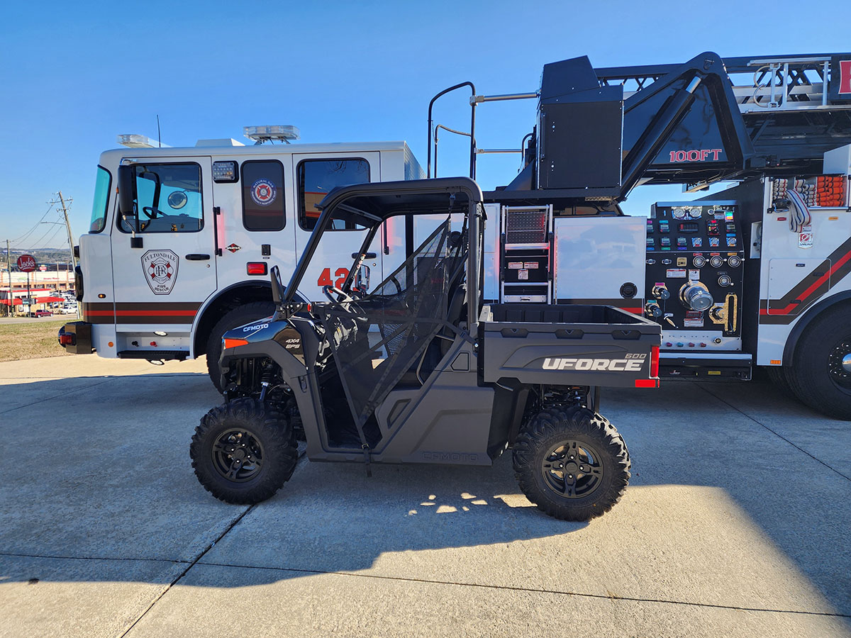 New utility terrain vehicle is already making residents safer