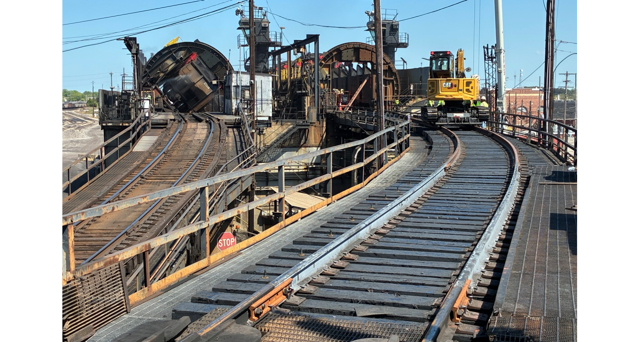Lamberts Point South Kickback Track Upgrade - Work in Progress