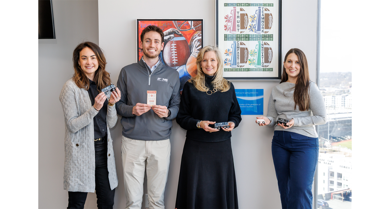 Kristin Wong with NS team members