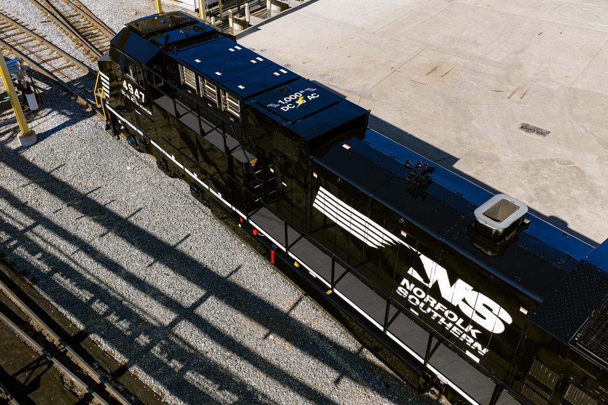 1,000th converted NS locomotive