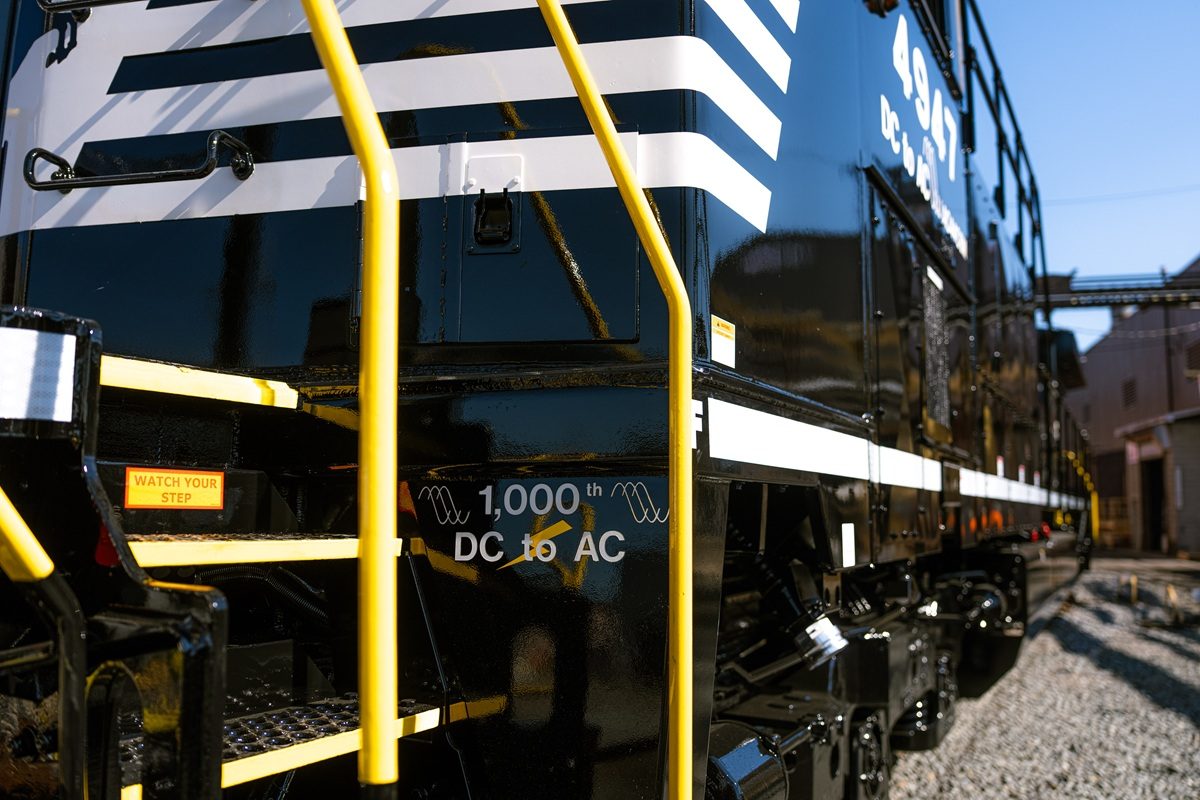 1,000th converted NS locomotive