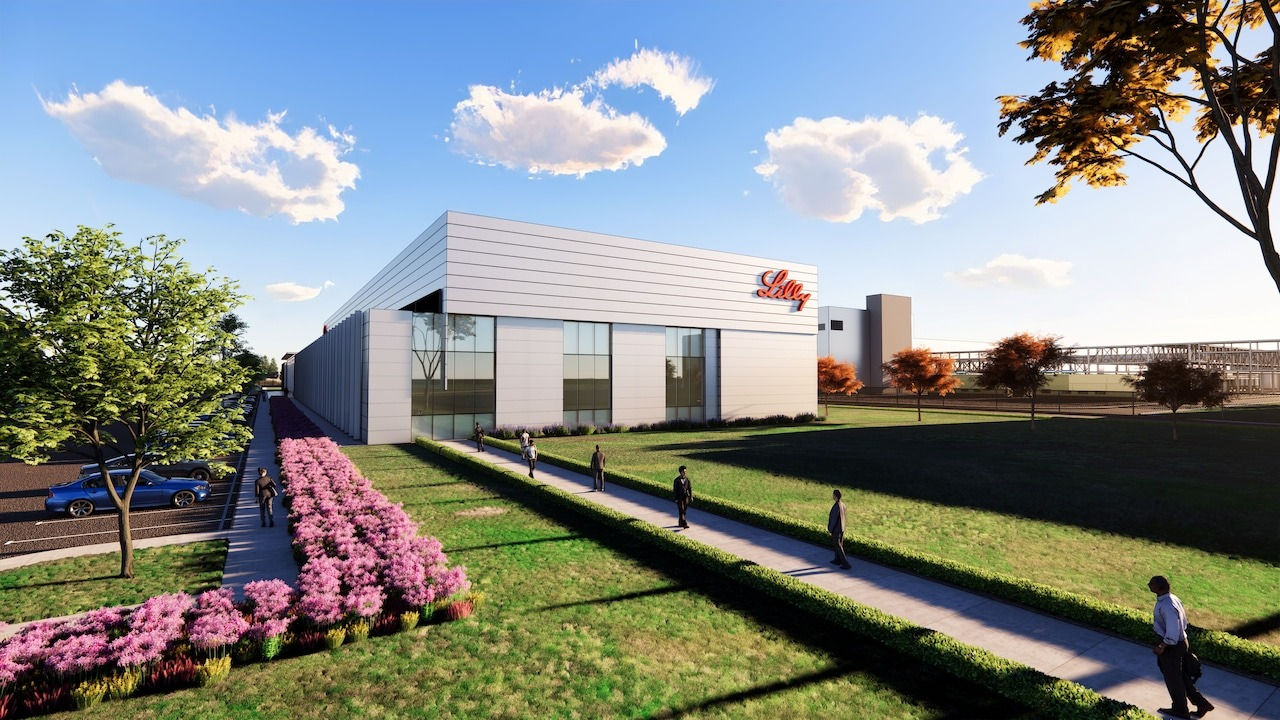 Eli Lilly Huntsville AL facility rendering