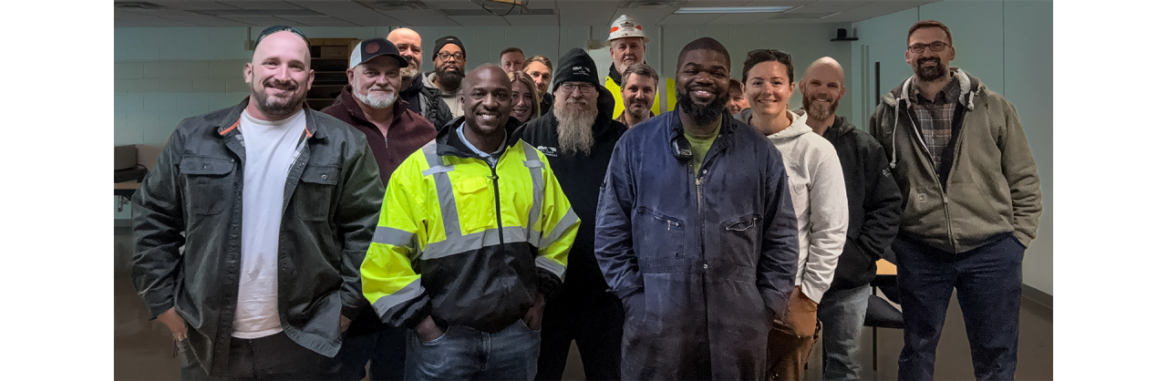 Members of the Lamberts Point Local Safety and Service Committee