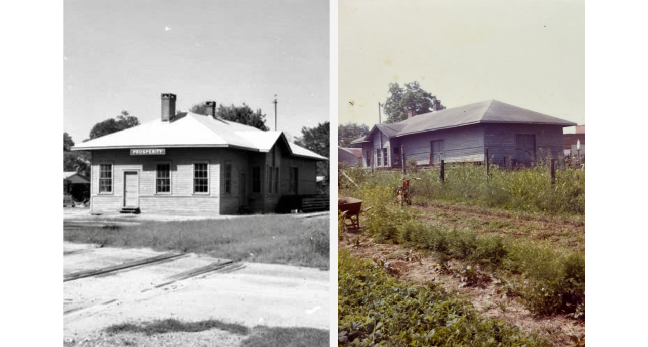 Prosperity, SC train depot