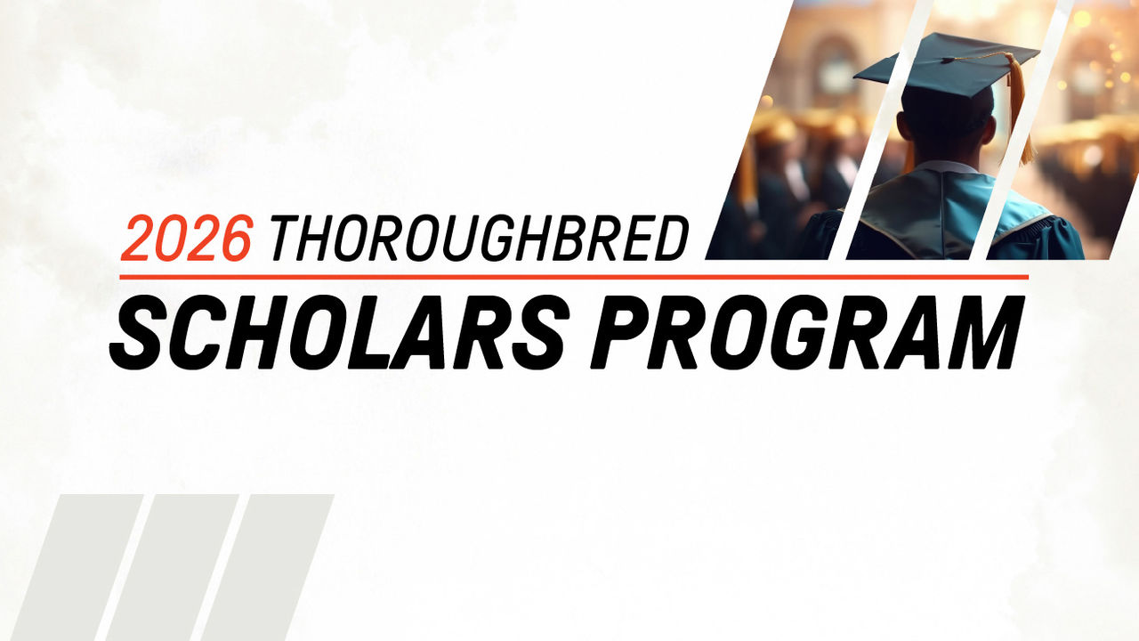 663500 Thoroughbred Scholars 2026 SY Banner